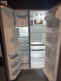 Whirlpool Stainless Steel Side-by-Side Refrigerator with Ice & Water Dispenser