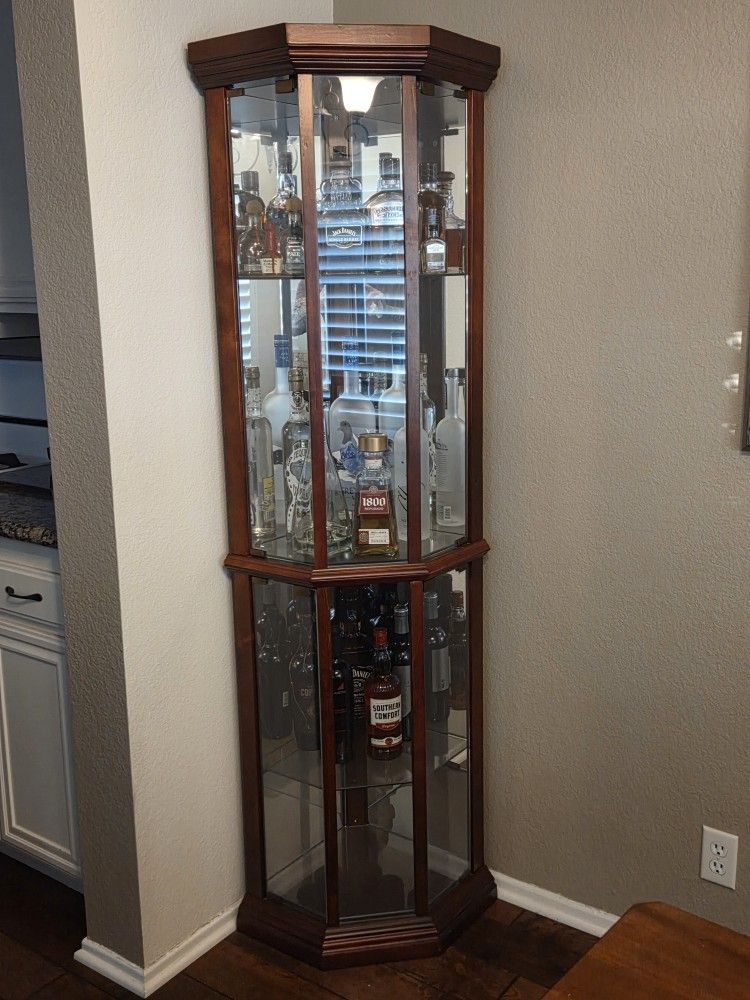 72 Inch Corner Cabinet
