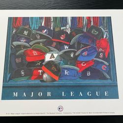 Vintage MLB “Major League” Baseball Print – Dwight Baird (14x11)