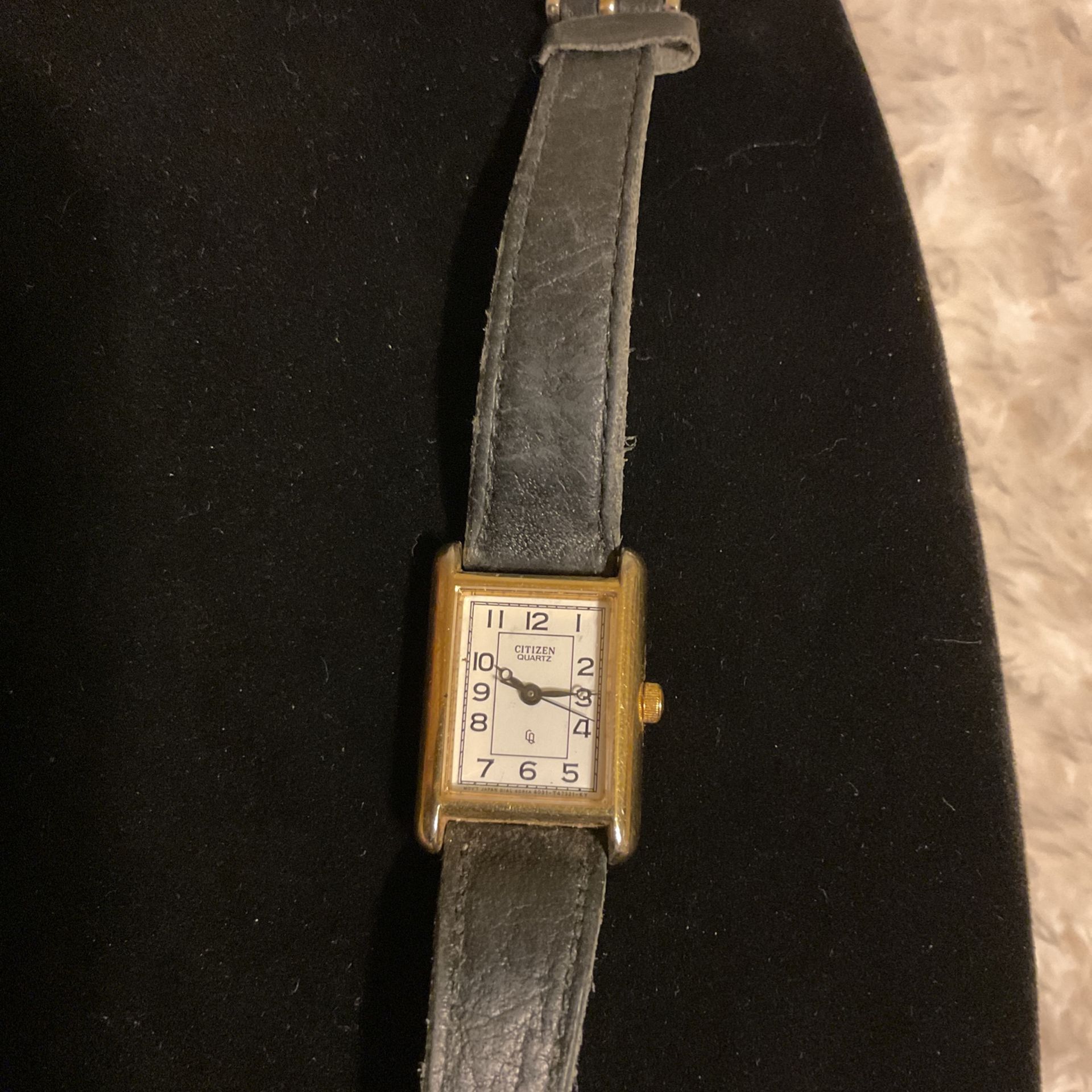 Vintage CITIZEN watch With Leather Band