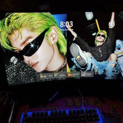 27” acer curved WQHD gaming computer monitor 1500R