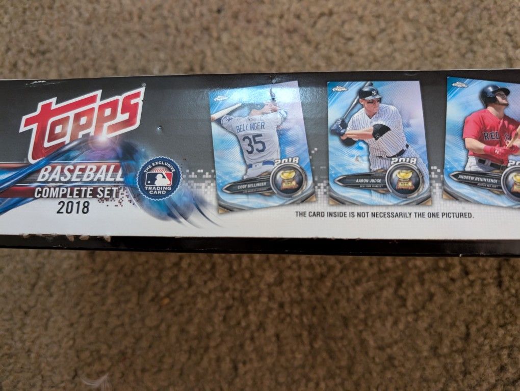2018 Topps Baseball Complete Factory Set Target Retail Version