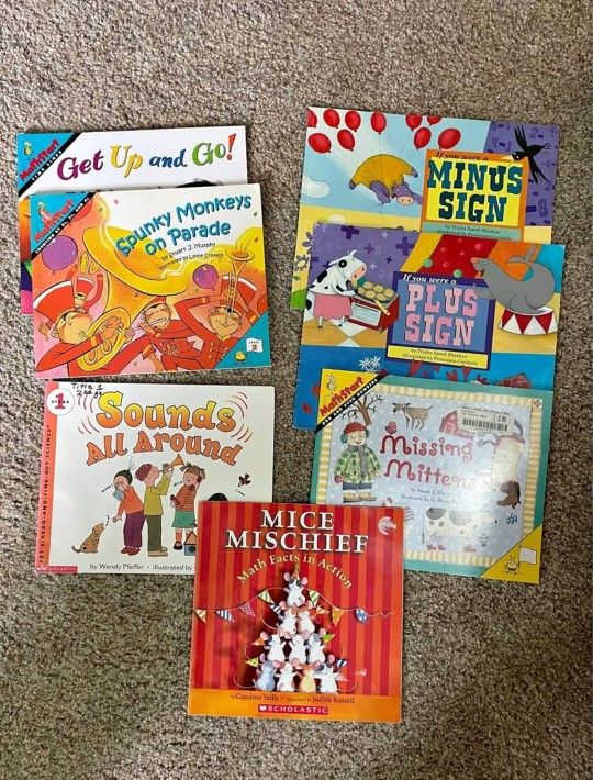 Lot of Math & Science Books