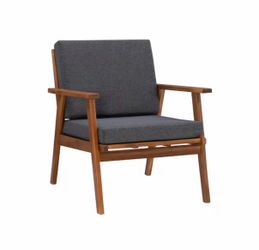 Collin Brown Wood Outdoor Patio chairs Set of 2