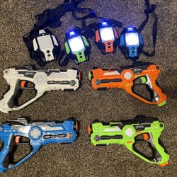 GPX LASER TAG SET OF 4