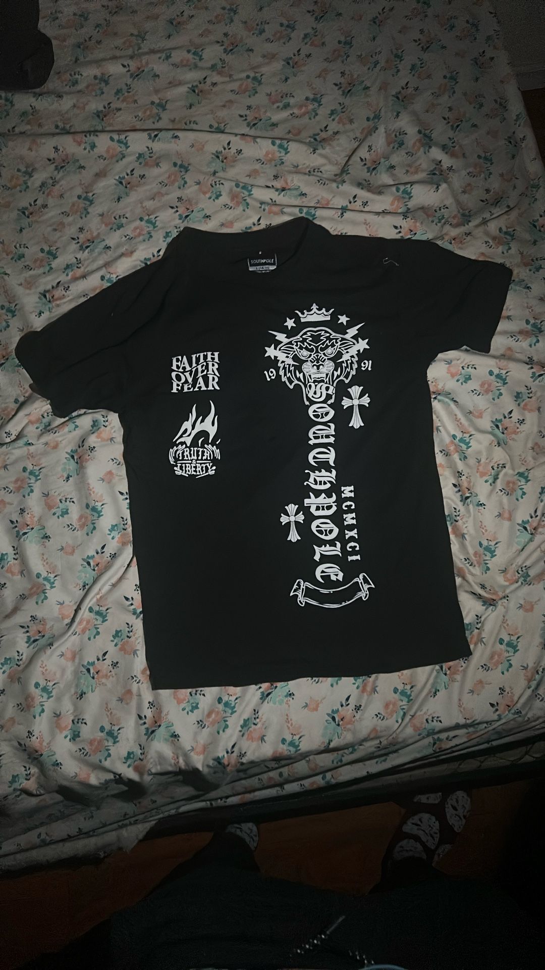 Size:small Color:black And White 
