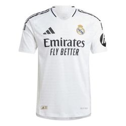 Real Madrid Shirt Player Version With Champions League Patches Brand New Size M