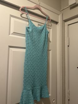 Teal dress