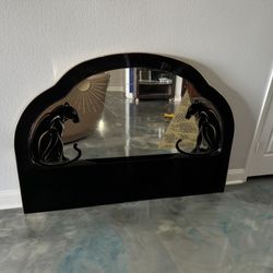 Queen Size Mirrored Headboard