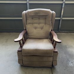 Vintage Reclining/Rocking Upholstered Chair