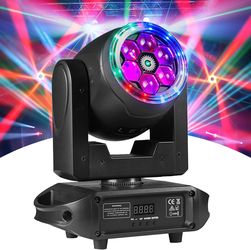 NEW 90W RGBW Moving Head DJ Light – DMX, Sound Activated