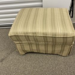 Ottoman Yellow Foot Rest