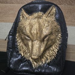 3D - Waterproof - Leather BACKPACK - WOLF