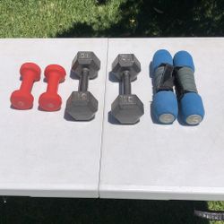 3 Set Dumbbell Hand Weights