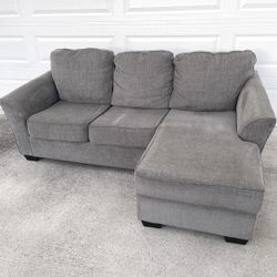 Gray Sectional Sofa Free Delivery Reversible Chaise Couch