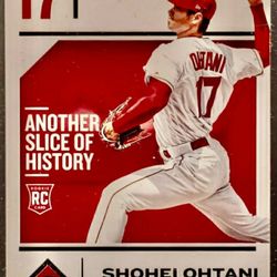 2018 Panini Chronicles #1 Shohei Ohtani Rookie Card