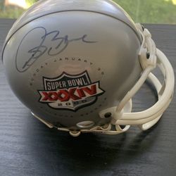 Issac Bruce Super Bowl Mini Helmet Autograph Tristar Certified 