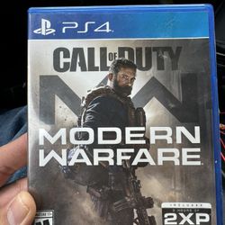Call Of Duty  Modern Warfare For pS4