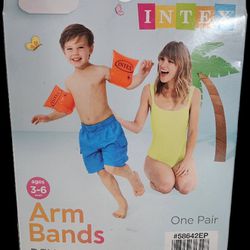 New Deluxe Arm Band Floaties! A Fun Summer Outdoor Pool Activity! Ages 3-6