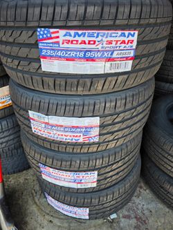 235 40 18 American Tires Con 50,000 millas de Garantía