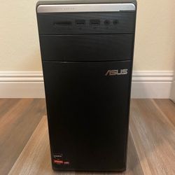 Asus Desktop with 500 GB SSD, 16 GB Ram, and 2 GB Graphics
