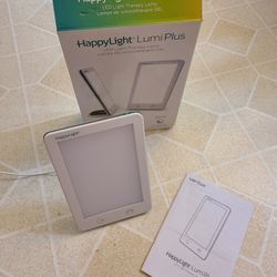 HappyLight Lumi Plus Verilux Happy Light Therapy Lamp VT41