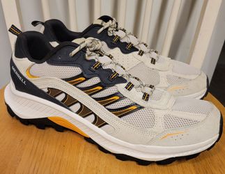Merrell Men's Speed Strike 2 Trek Chalk/Rush Running Shoes J007099 Size 14