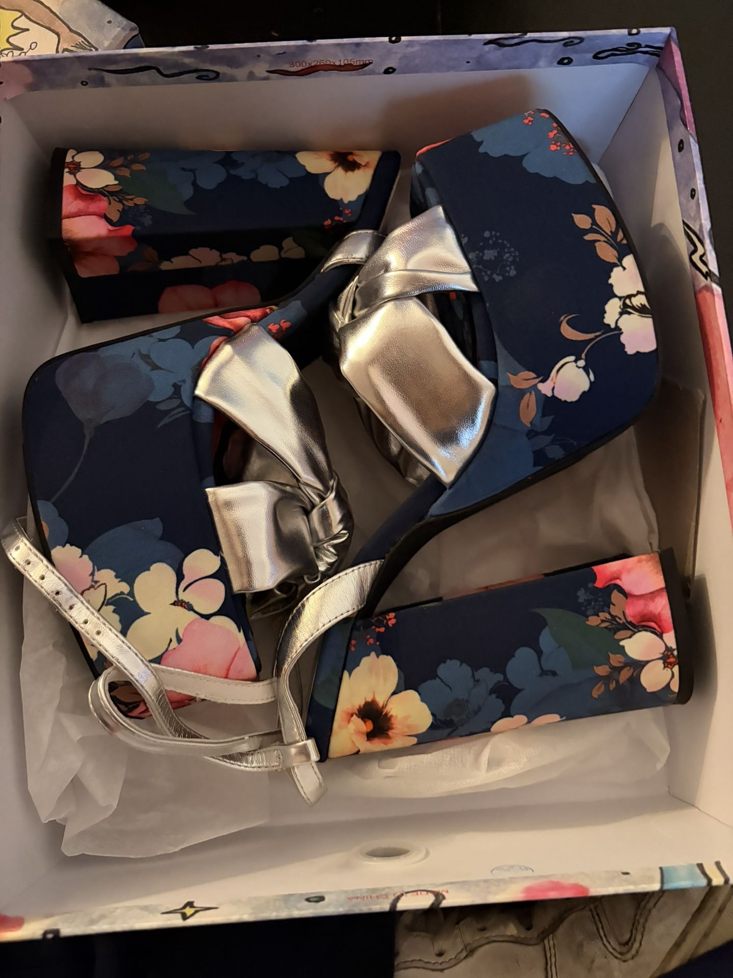 Jeffrey Campbell Suede Flower Heel 