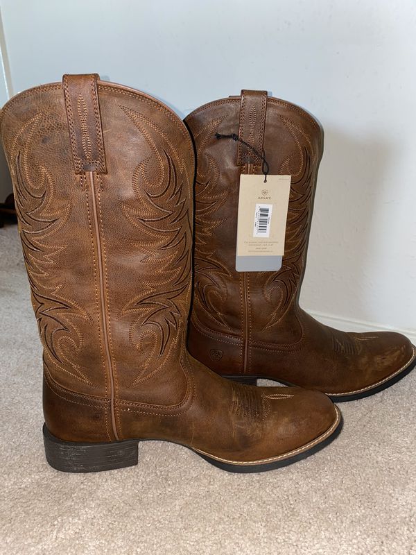 Ariat Men’s Sport Horseman Western Boots (size 13 / color:rafter tan ...