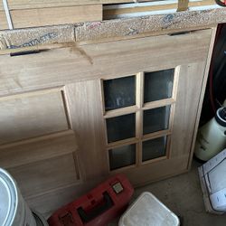 8 Foot Solid Wood Front Door