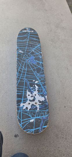 Airwalk Skateboard Deck Spider Web Graphic