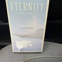 Eternity For Men Summer Eau De Toilette Spray By Calvin Klein 3.3 Oz 100% Auth 