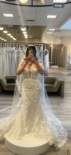 Luv Bridal Wedding Dress White
