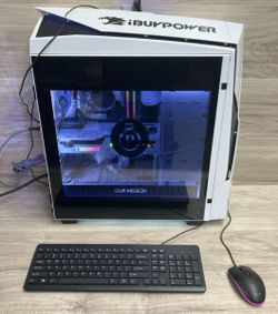 Ibuypower Snowblind Custom Gaming Pc Ryzen 5 5500 Arc B580 12GB 16GB Ram (PO1026107)