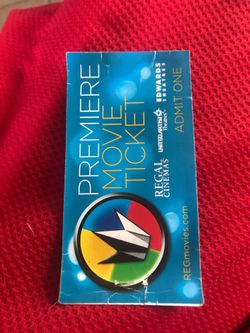 2 Premiere movie tickets