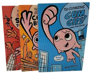 3-book collection Gumazing GUMGIRL-Chews Your Destiny/Cover Blown/Stick Together (Autographed By The Author-Rhode Montijo)