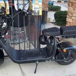 Ebike Escooter Electric Chopper 2 Seater Electric Bike 