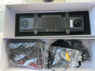 Dash Cam Mirror with GPS