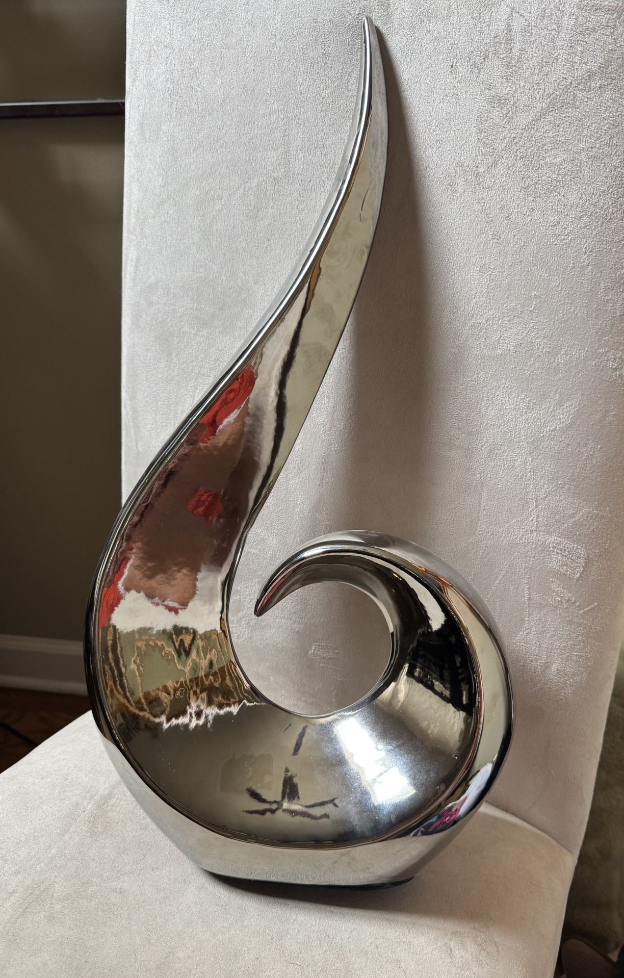 Large Silver Accent Piece