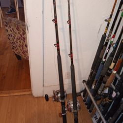 Kunan Trolling Rods With PENN 114 REELS 