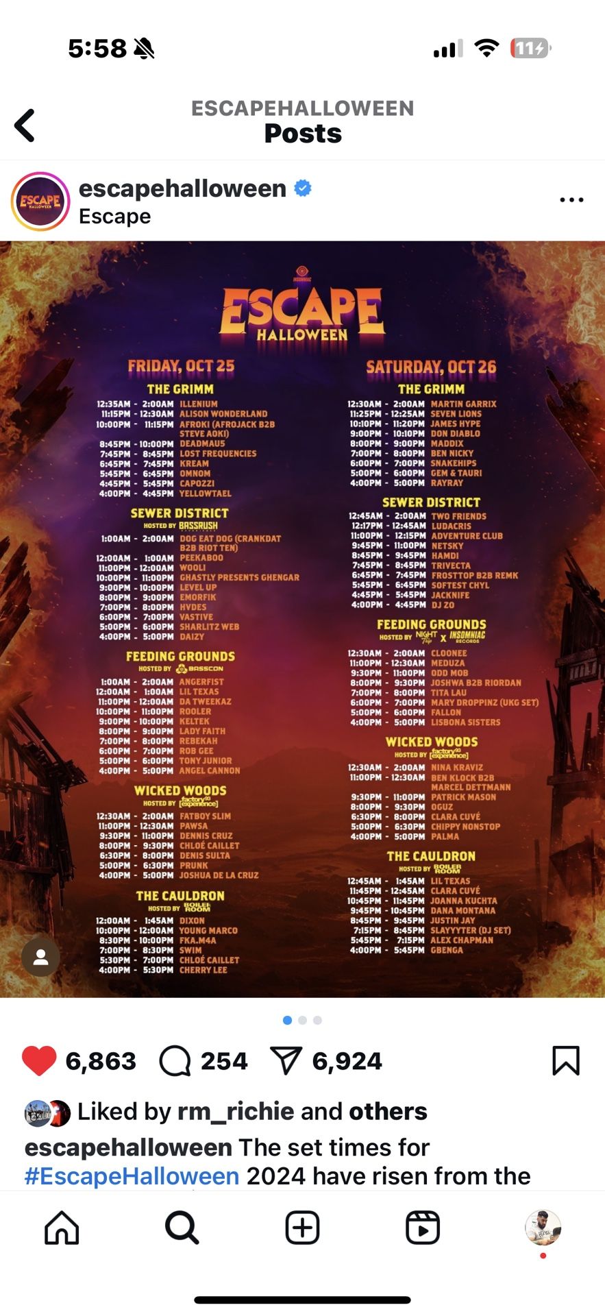 Escape 2 Day Wristband 220$
