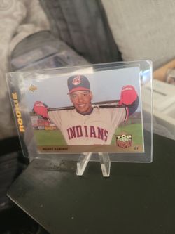 Manny Ramirez  topps Upperdeck prospects baseball card