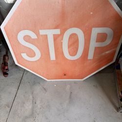 Large Stop Sign