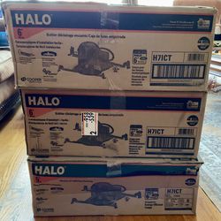 HALO H7 6 in. Aluminum Recessed Lighting Housing for New Construction Ceiling, Insulation Contact - New