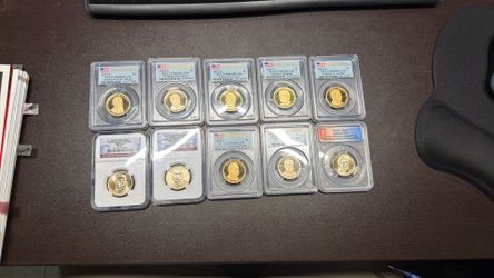 Graded Presidential $1 Coins – PCGS/NGC Slabs – Proof & First Strike 🔥