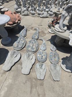 CONCRETE CEMENT ALLIGATORS $120-$150 EACH