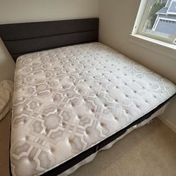 King Mattress + Frame + Headboard