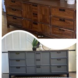 Before And After Modern  Dresser 