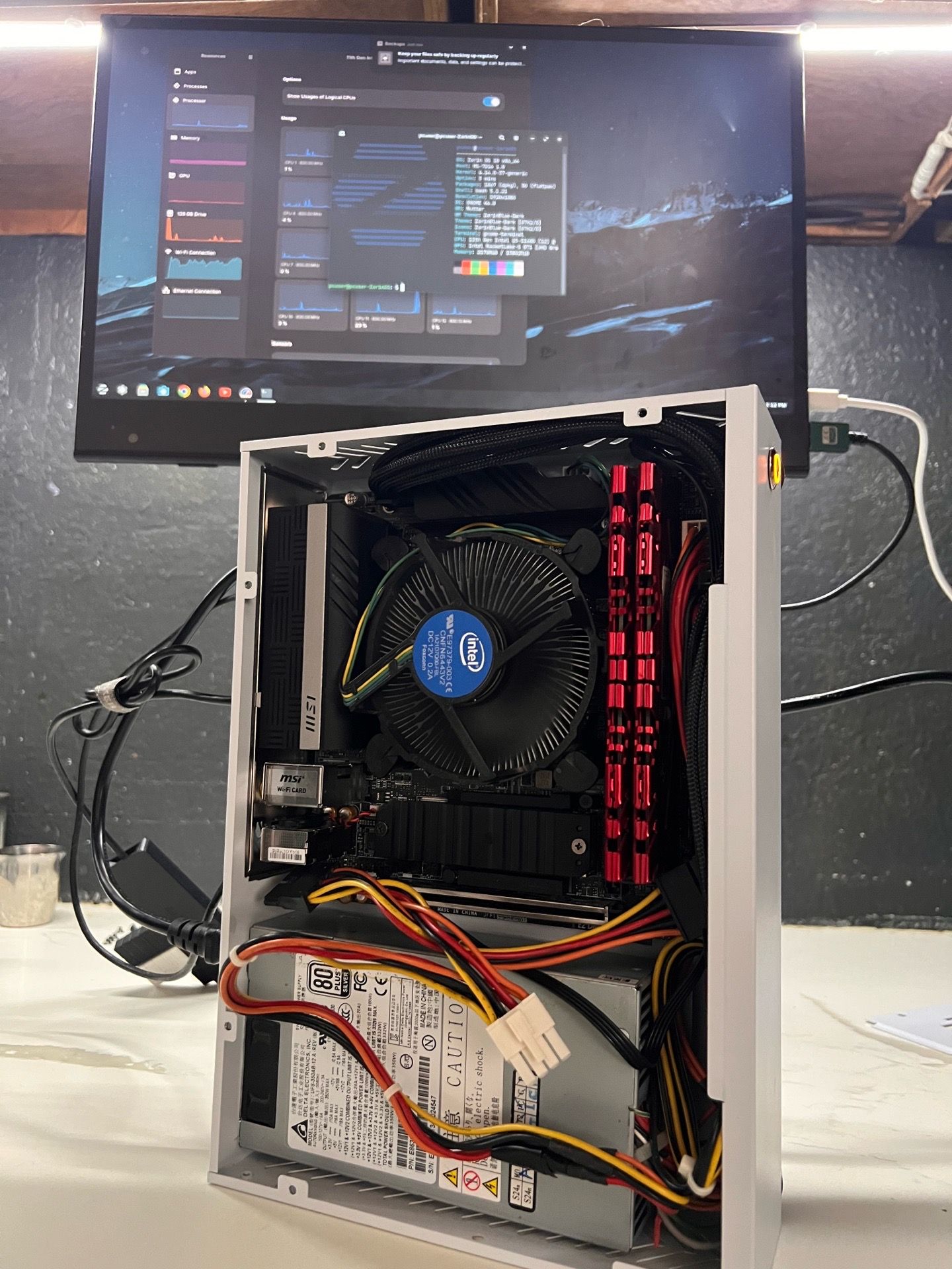 Mini-ITX HTPC - Intel i5 - 16GB - 256GB