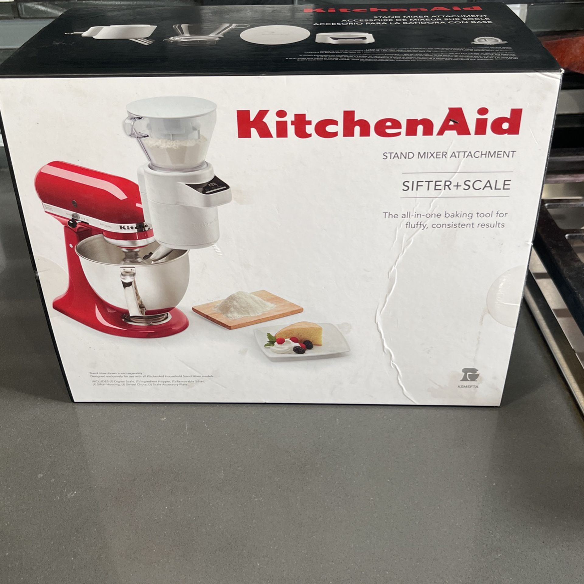 Kitchen Aid Sifter+Scale